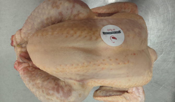 poulet Pret à cuire les volailles de ruols élevage en plein air